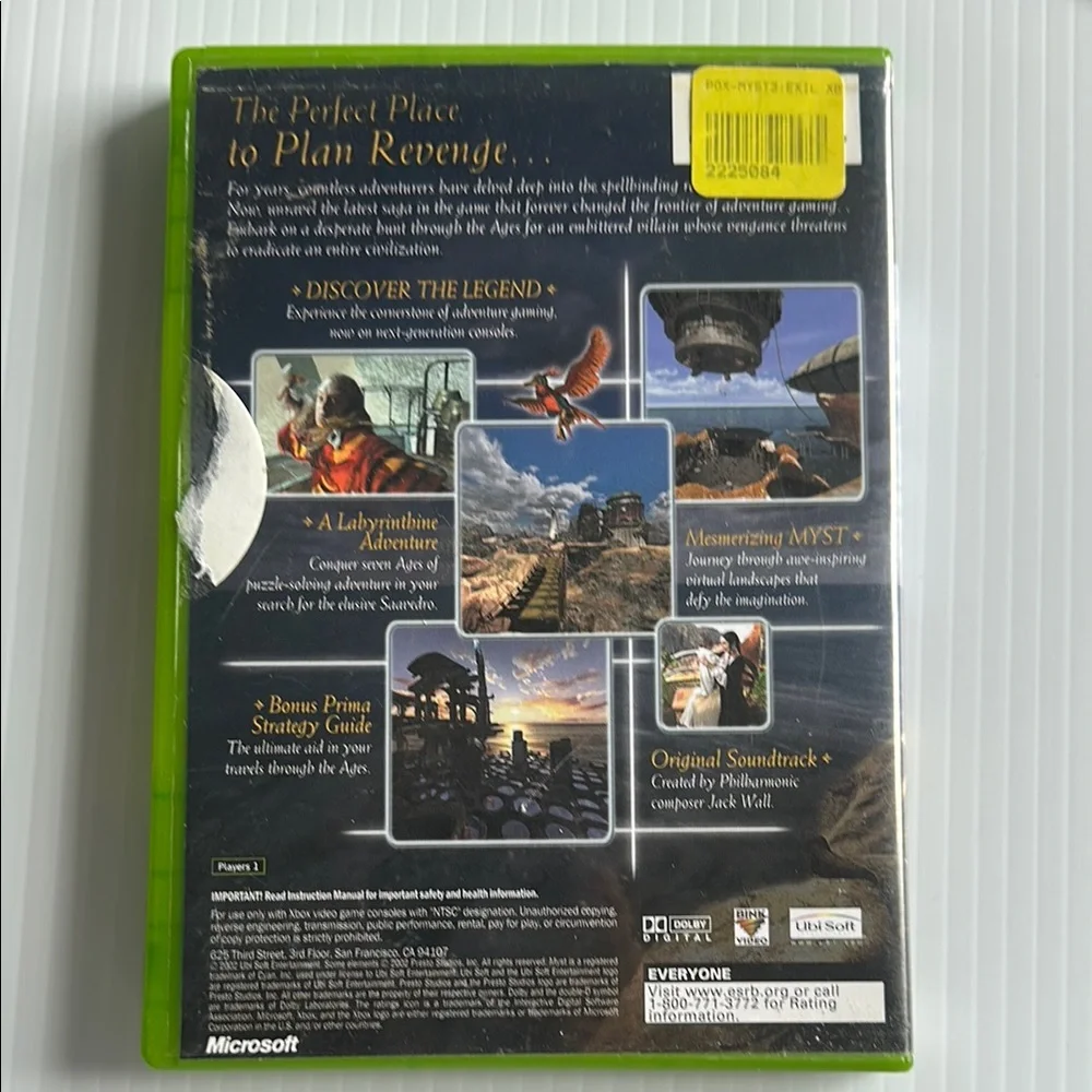 Pre-Owned Myst III: Exile with Manual